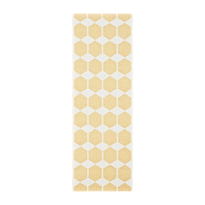 Anna teppe yellow pastel - 70 x 140 cm - Brita Sweden