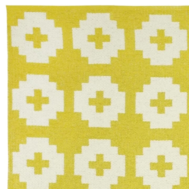 Flower gulvteppe stort sun (gult), 170x250 cm Brita Sweden