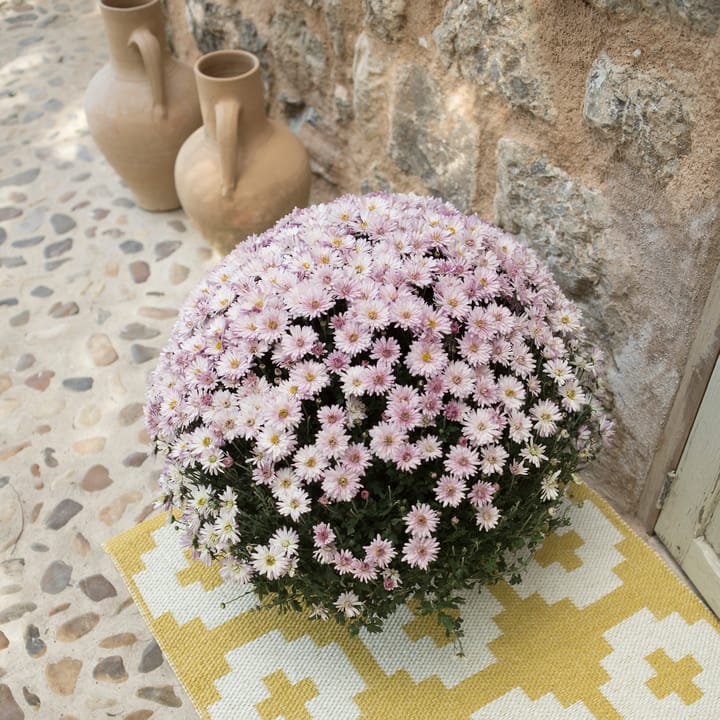 Flower gulvteppe sun (gult), 70x150 cm Brita Sweden