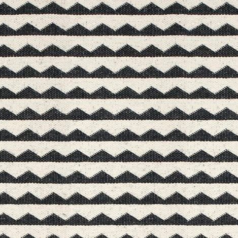 Gittan gulvteppe svart stort, 150x200 cm Brita Sweden