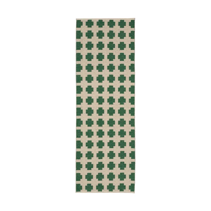 Paloma teppe - Dark green, 200x70 cm - Brita Sweden