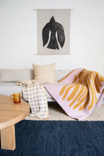 Pine pled - Pink, 180x130 cm - Brita Sweden