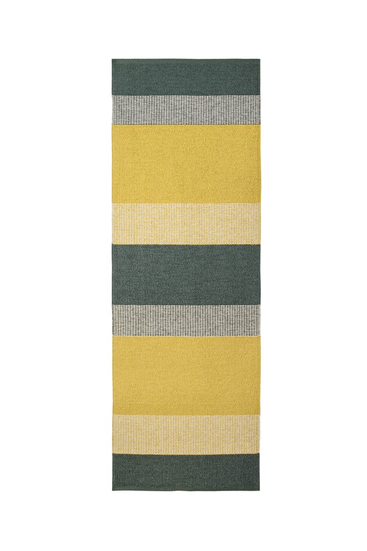 Seasons gulvteppe plast 70x100 cm - sunny (gul) - Brita Sweden