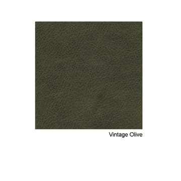 Electra sofa - 3-seters skinn vintage olive-svart - Bröderna Anderssons