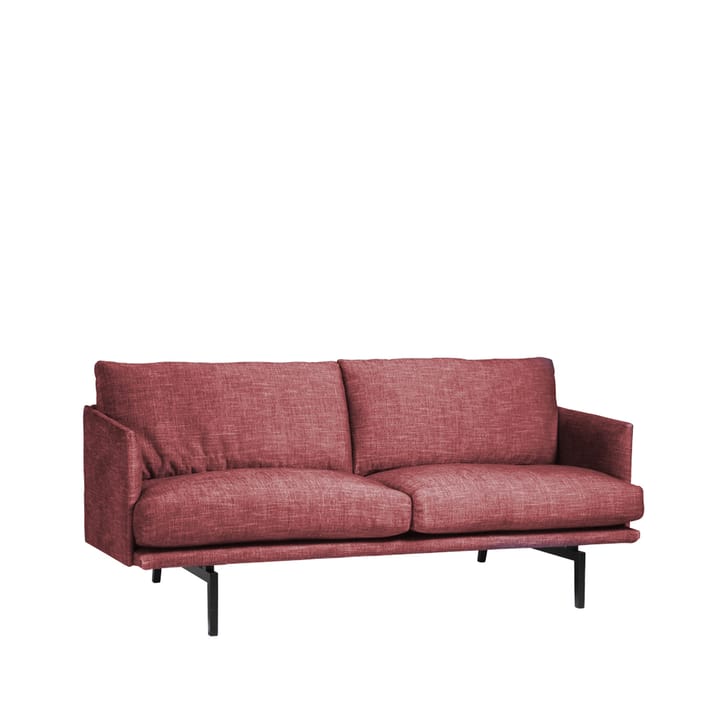 Electra sofa - 3-seters stoff center 101 rød - Bröderna Anderssons