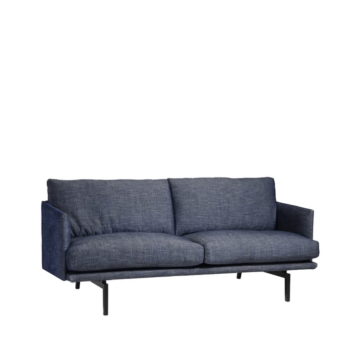 Electra sofa - 3-seters stoff center 112 blå - Bröderna Anderssons