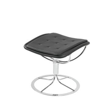 Jetson 66 fotskammel - Svart-svart nett-svart polstring - Bruno Mathsson International