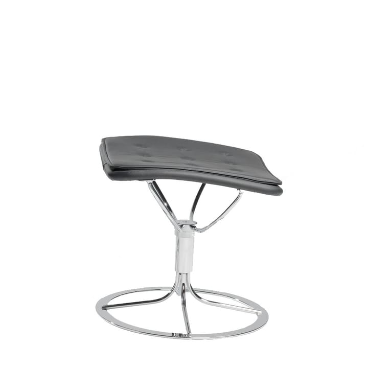 Jetson 66 fotskammel - Svart-svart vev-svart polstring - Bruno Mathsson International