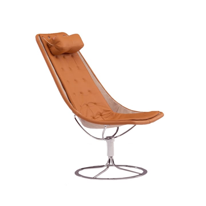 Jetson 66 Lang pute lenestol - Elmosoft 54035 cognac-linvev - Bruno Mathsson International