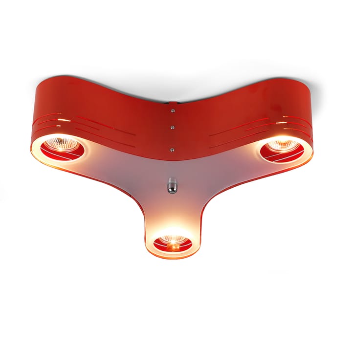 Clover plafond 12 - rød - Bsweden