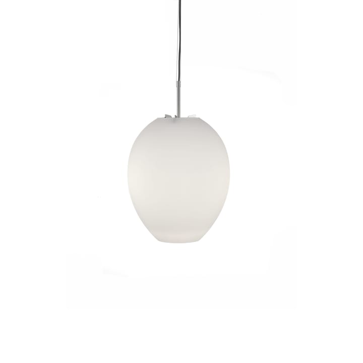 Egg takpendel - Hvit/rustfritt stål, opalglass - Bsweden