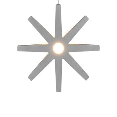 Fling julestjerne sølv - Diameter 33 cm - Bsweden