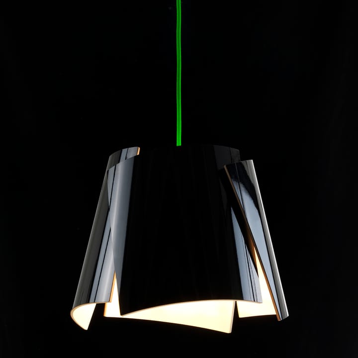Leaf svart lampe, svart/grønn Bsweden