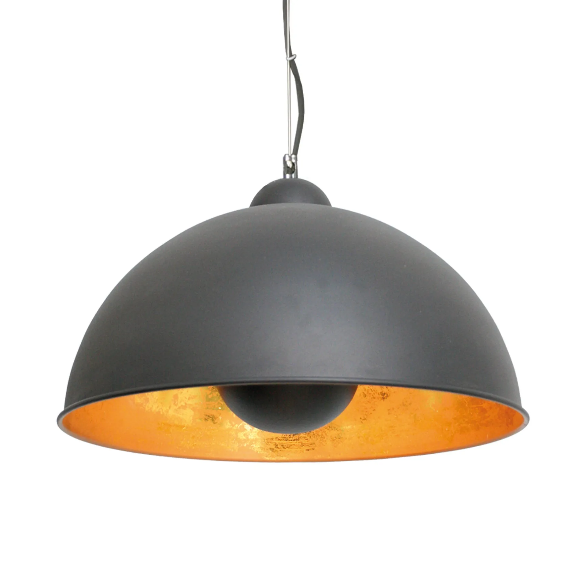 Captain taklampe, sort-gull By Rydéns