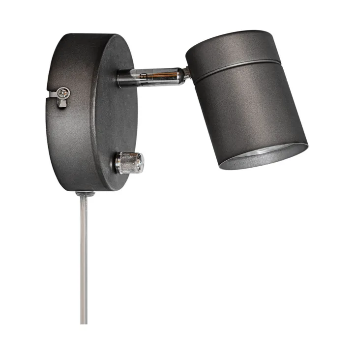 Correct vegglampe - Stålgrå - By Rydéns