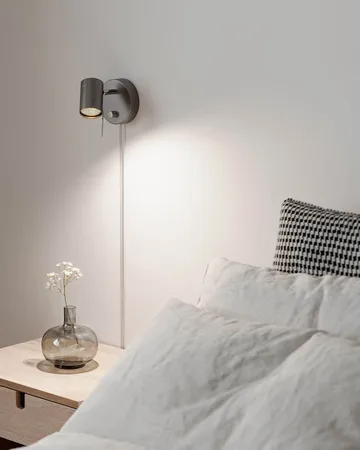 Correct vegglampe - Stålgrå - By Rydéns