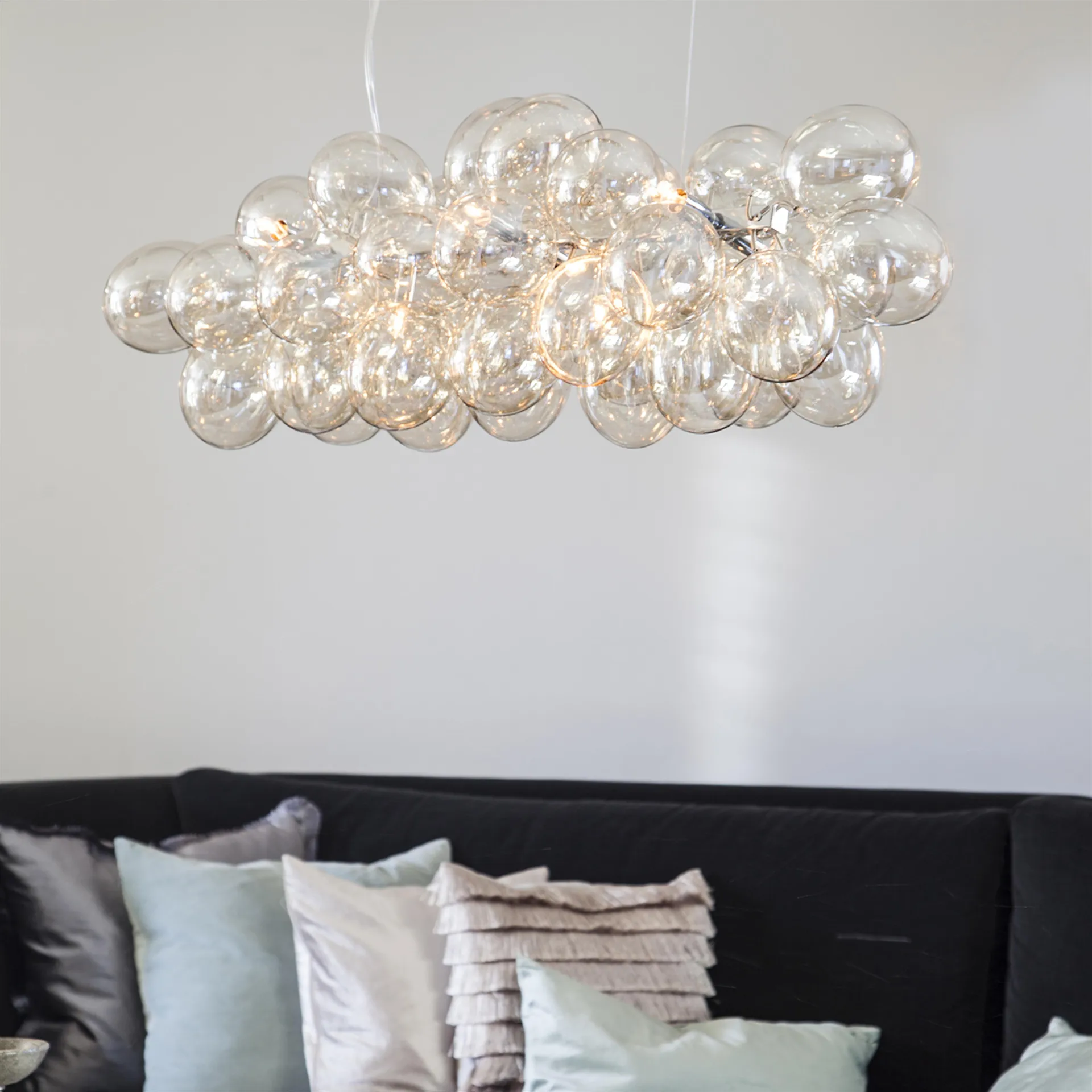 Gross bar taklampe, amber By Rydéns