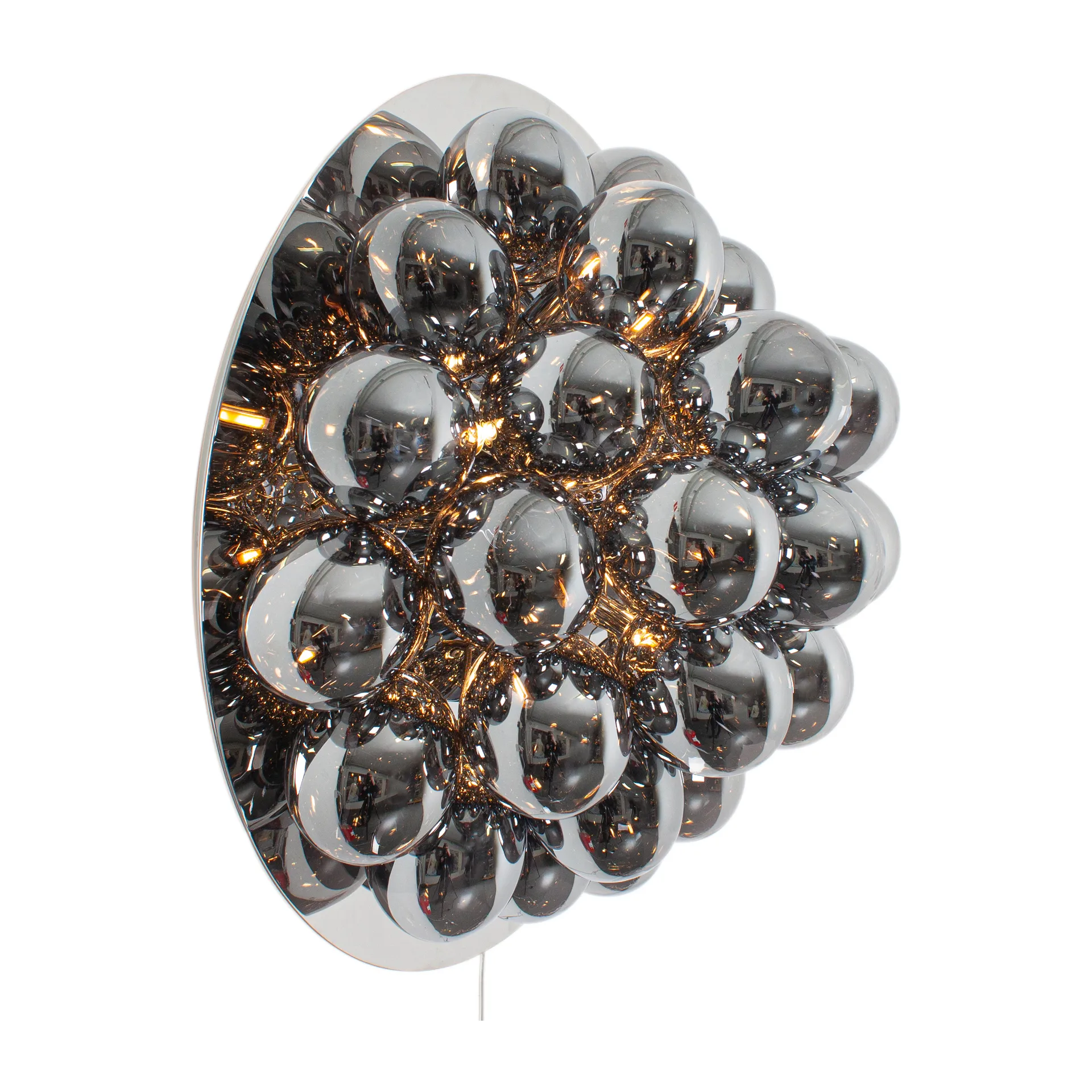 Gross vegglampe Ø 60 cm, Smoke By Rydéns