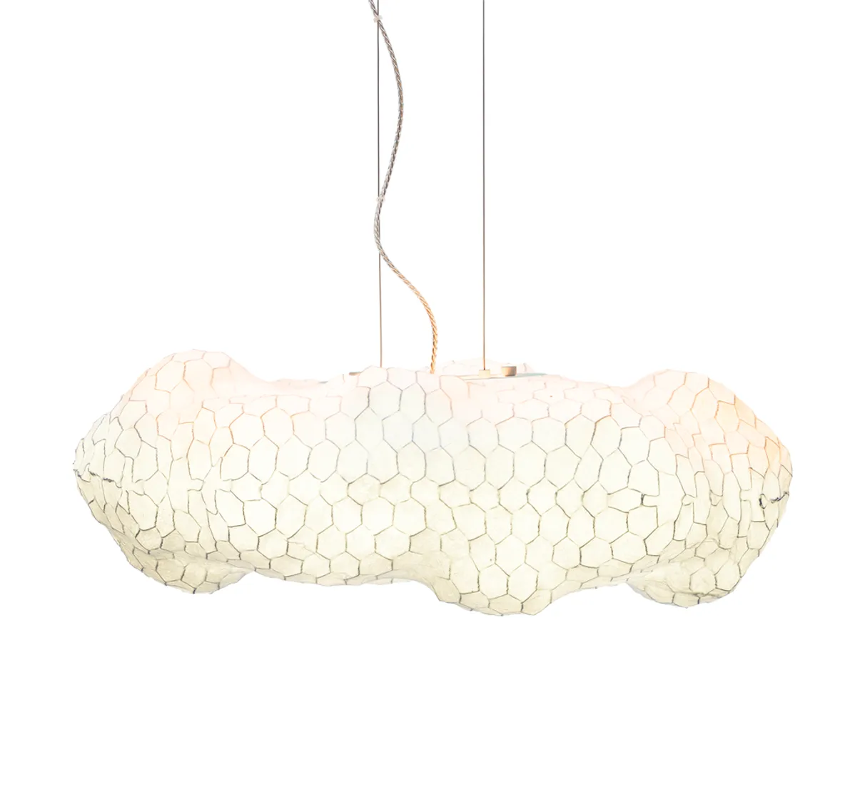 Nuevo taklampe 40x76 cm, Hvit By Rydéns