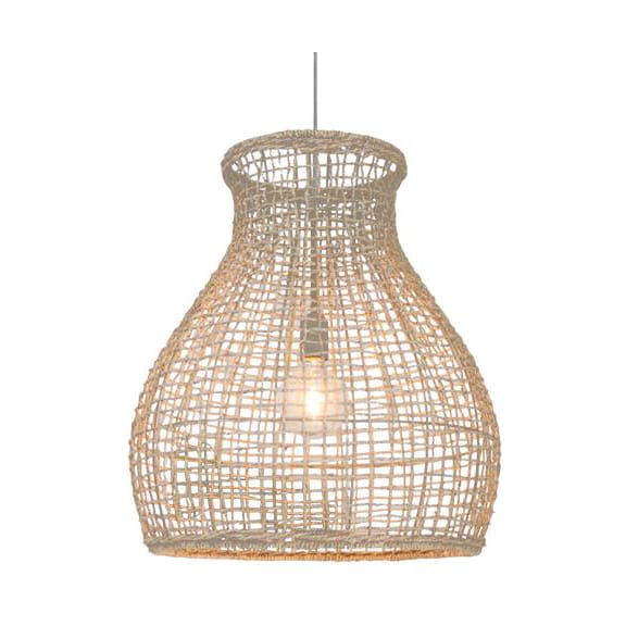 Seagrass taklampe 55 cm - Brun - By Rydéns