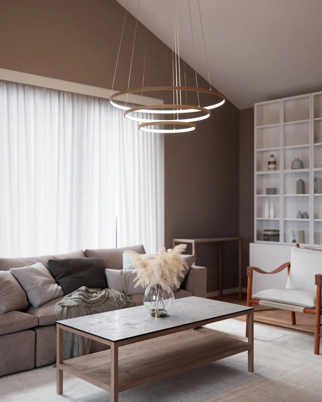 Trione taklampe Ø80 cm,  By Rydéns