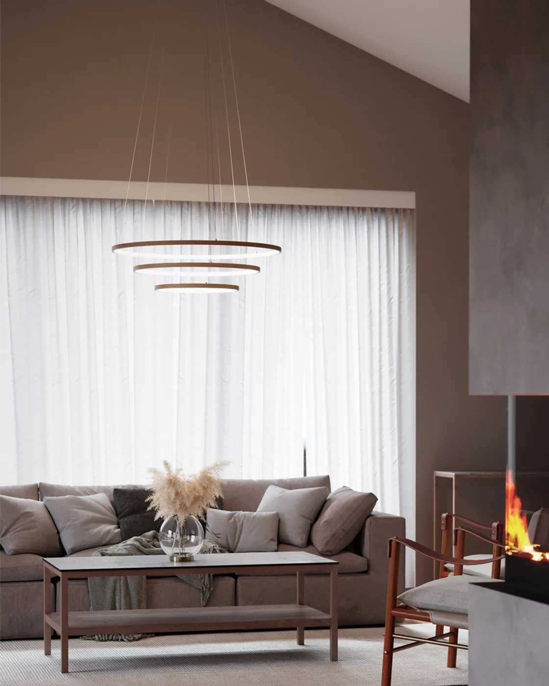 Trione taklampe Ø80 cm,  By Rydéns
