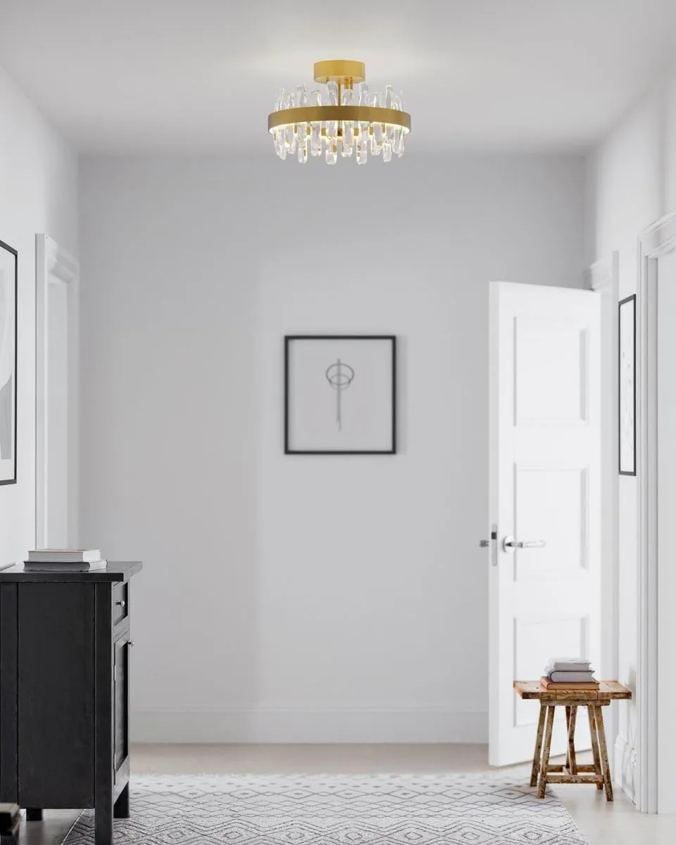 Triumph taklampe Ø60 cm, Messing-klar, Ø50 cm By Rydéns
