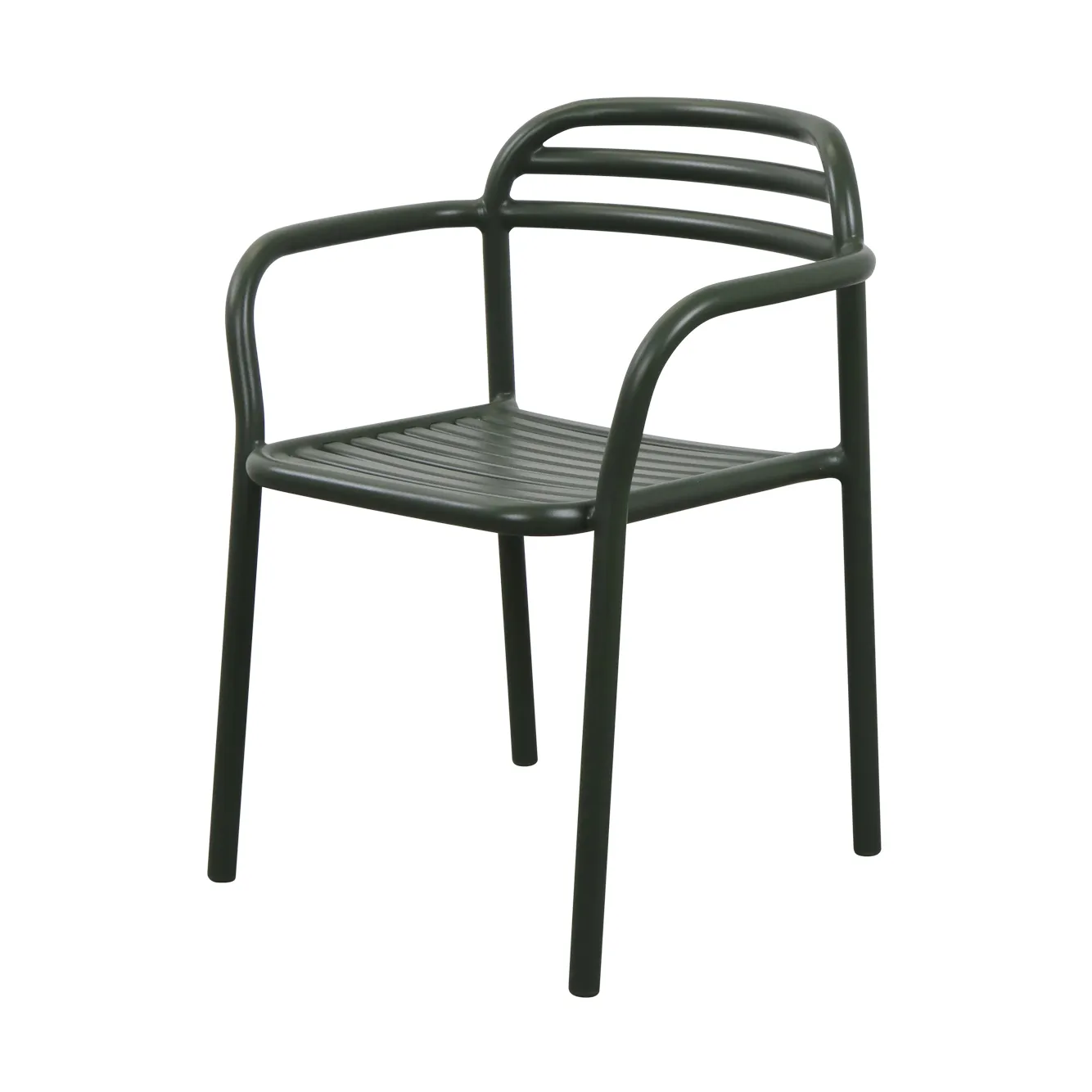 Bliss karmstol, Dark green Cane-line