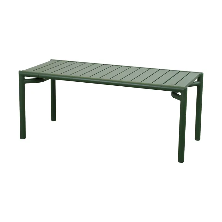 Bliss sofabord/benk - Dark green, 107x39x44 cm - Cane-line