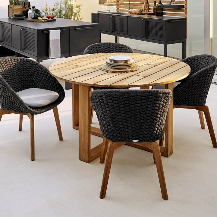 Endless spisebord rundt, teak, Ø130 cm Cane-line