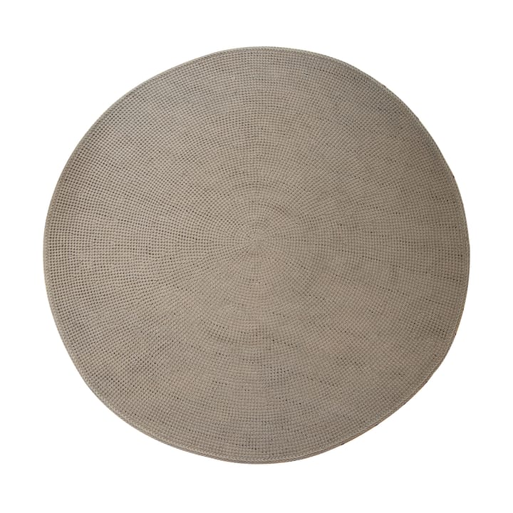 Knit teppe Ø200 cm - Dark sand (Soft Rope) - Cane-line