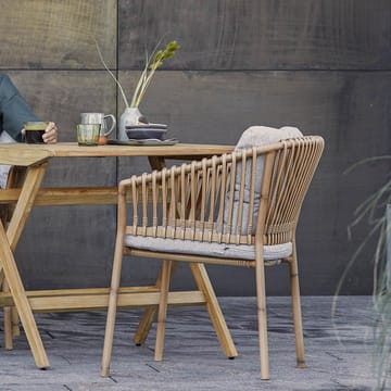 Ocean karmstol aluminium - Naturlig - Cane-line