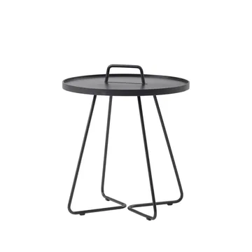 One The Move bord Ø44 cm - Black - Cane-line