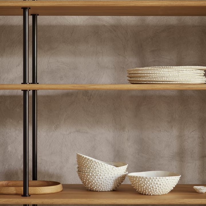 BM0253 150x129 cm hyllesystem, Oljad eik-grå Carl Hansen & Søn