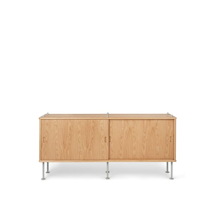BM0253 150x69 cm hyllesystem - Oljad eik-grå - Carl Hansen & Søn