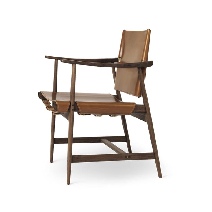 BM1106 Huntsman Chair - konjakk-oljet valnøtt-messing - Carl Hansen & Søn