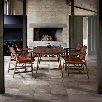 BM1106 Huntsman Chair - natur-oljet eik-rustfritt stål - Carl Hansen & Søn