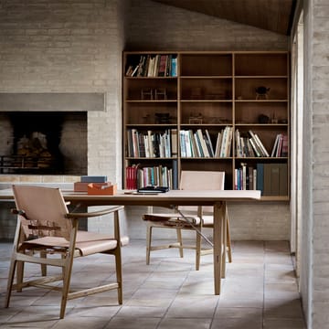 BM1106 Huntsman Chair - natur-oljet eik-rustfritt stål - Carl Hansen & Søn