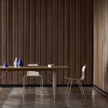 BM1160 Hunting spisebord - Oljed eik-rustfritt stål - Carl Hansen & Søn