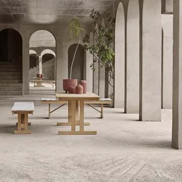 BM1771 spisebord - Ubehandlet teak - Carl Hansen & Søn