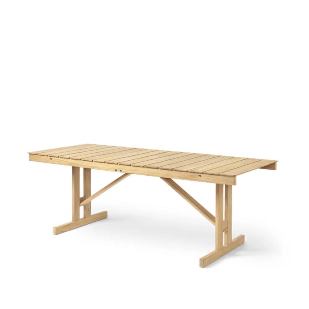 BM1771 spisebord, Ubehandlet teak Carl Hansen & Søn