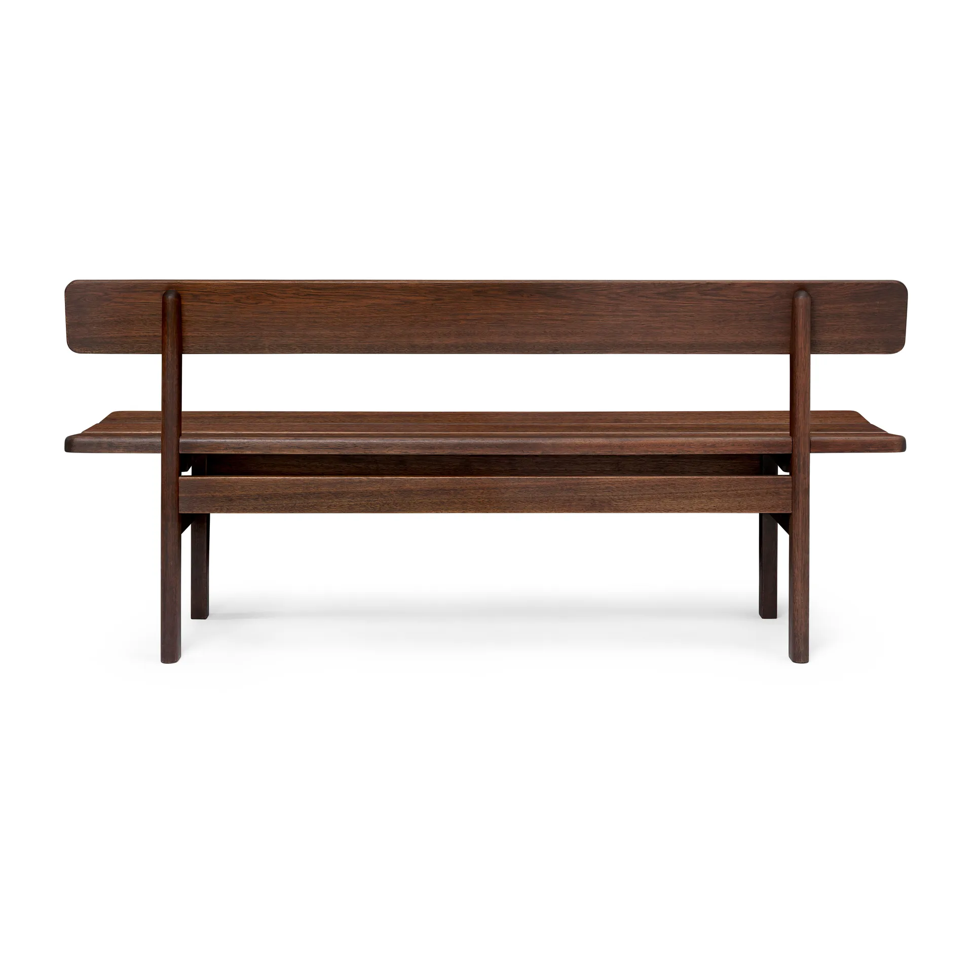 BMO699 Asserbo benk med ryggstøtte, Oljad eukalyptus -> Oljet eukalyptus Carl Hansen & Søn