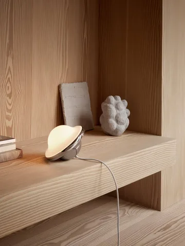 Bubi-lampen bordlampe - Chrome, 18,5x16,5 cm - Carl Hansen & Søn
