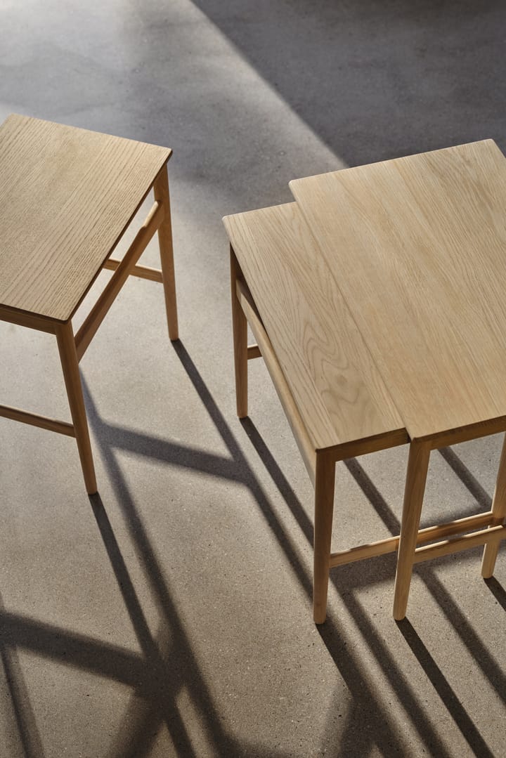 CH004 nesting tables satsbord, Hvitskurt eik Carl Hansen & Søn
