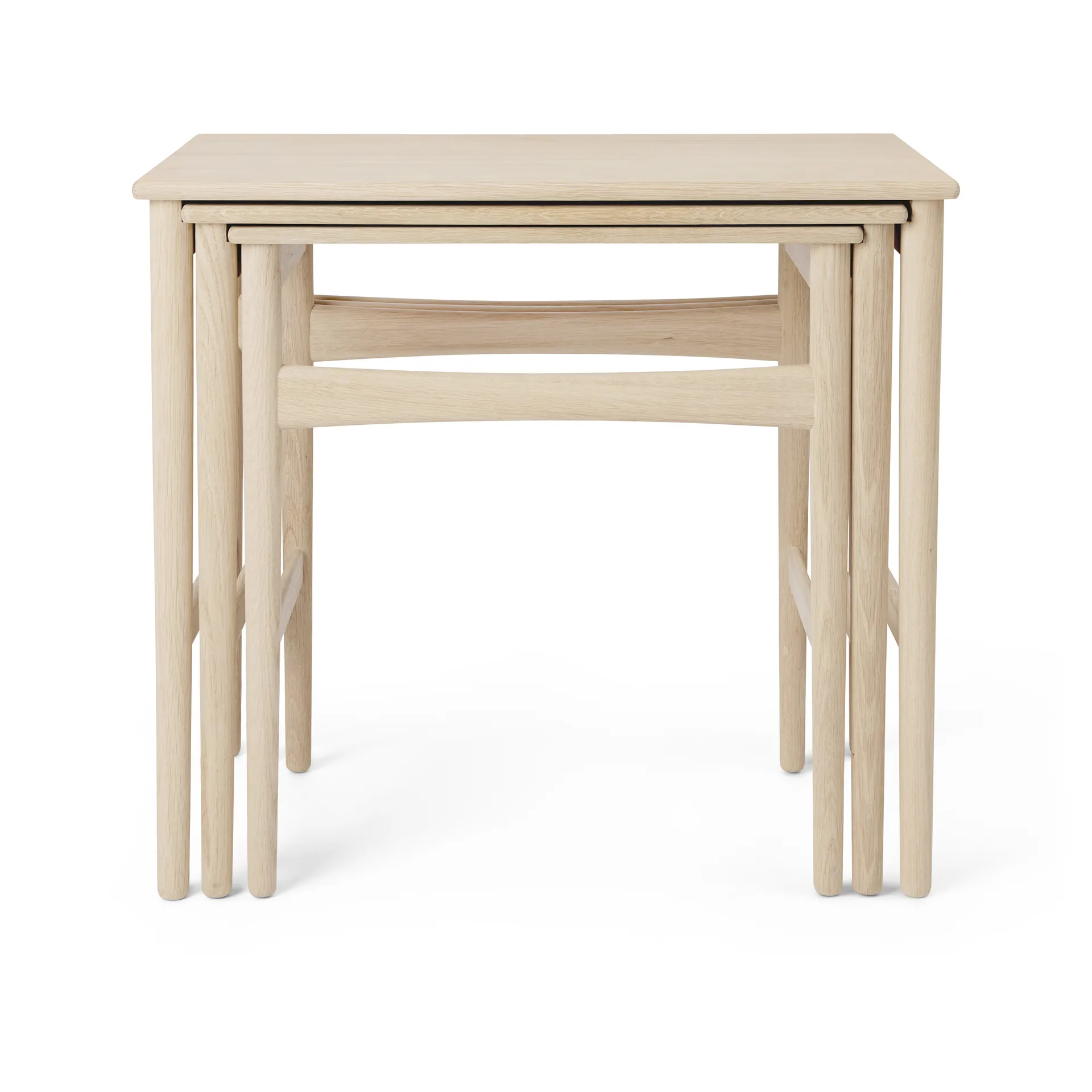CH004 nesting tables satsbord, Såpet eik Carl Hansen & Søn