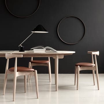 CH20 stol - Sif 90 lær natur-såpebehandlet eik - Carl Hansen & Søn