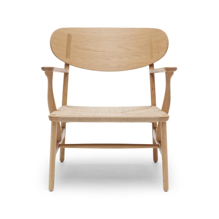 CH22 lenestol - Klarlakk eik-naturlagt - Carl Hansen & Søn