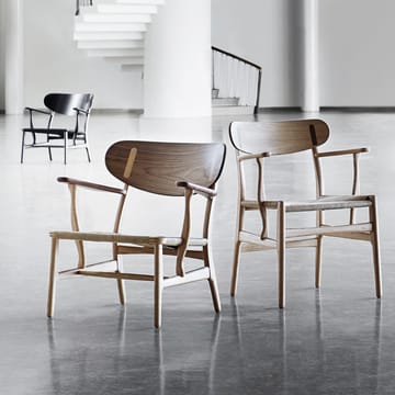 CH22 lenestol - Oljad ek-naturflettet - Carl Hansen & Søn