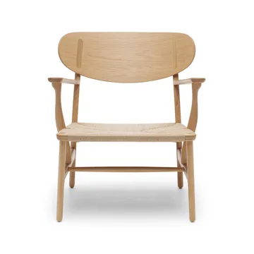 CH22 lenestol - Såpet eik-naturflettet - Carl Hansen & Søn