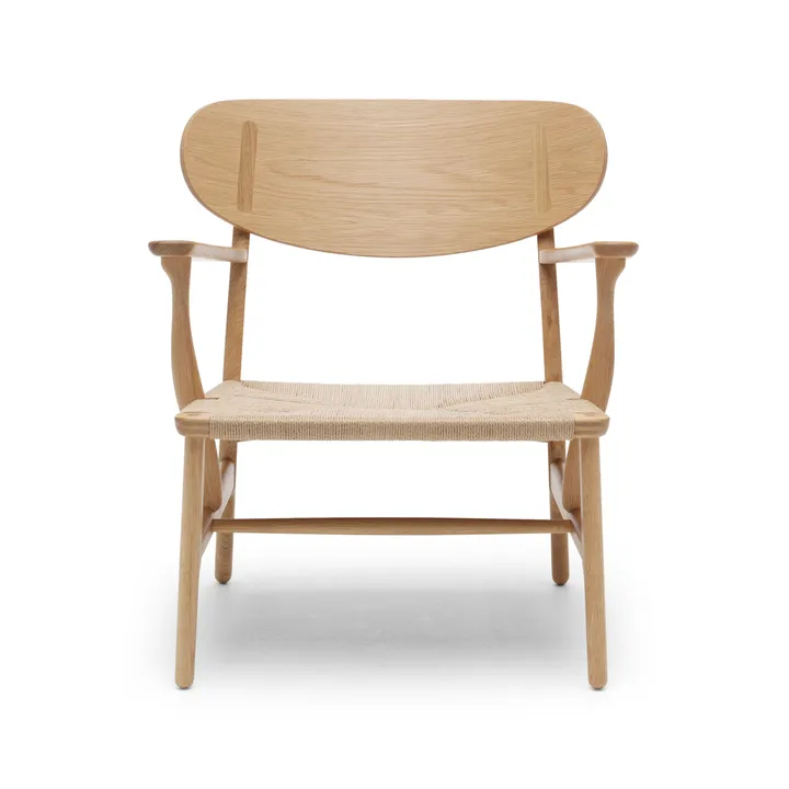 CH22 lenestol - Såpet eik-naturflettet - Carl Hansen & Søn